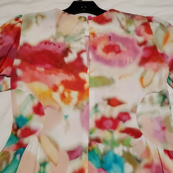 kate spade new york Floral Peplum Top - Picture 9 of 10